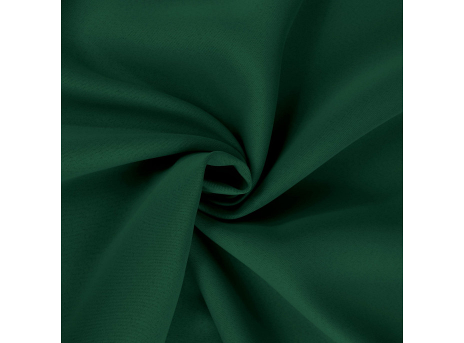 Zatemňovací záves BELLA 135 x 250 cm - tmavo zelený