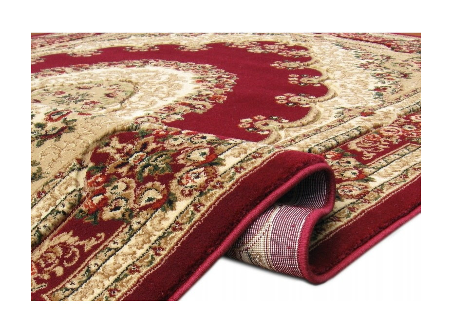 Kusový koberec Adora 5547 B (Red) ovál