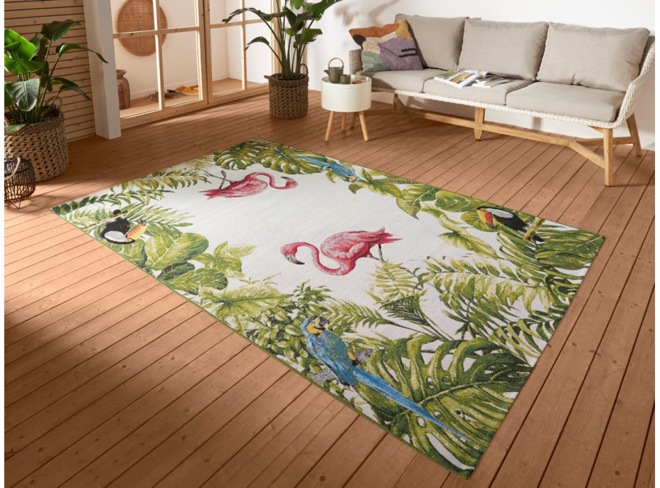 Kusový koberec Flair 105616 Tropical Birds Multicolored