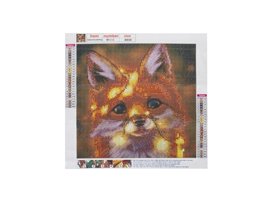 H17011 mozaiková diamantová výšivka