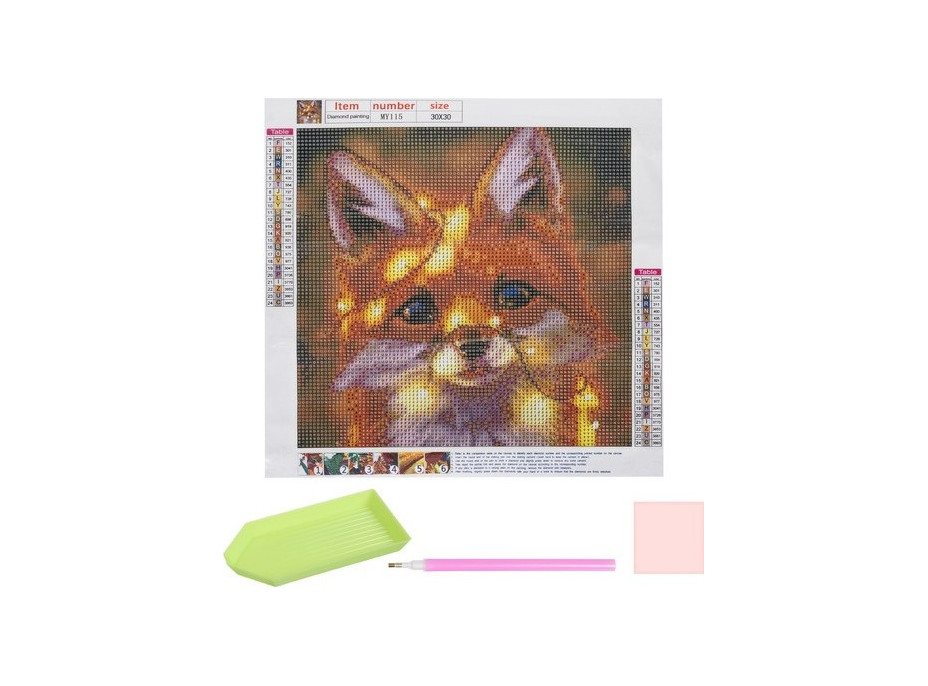 H17011 mozaiková diamantová výšivka