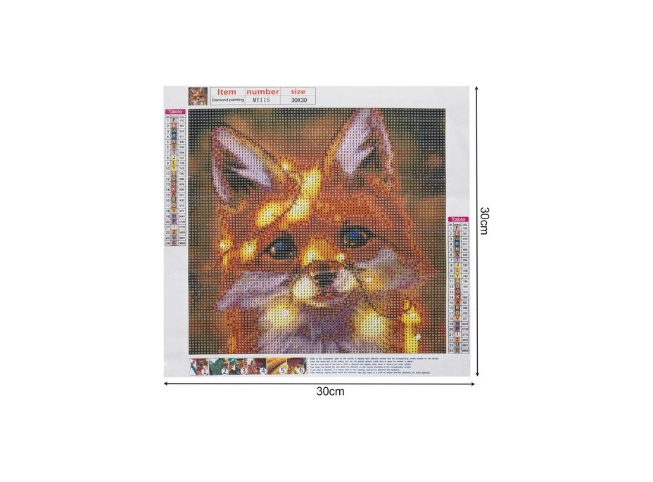 H17011 mozaiková diamantová výšivka