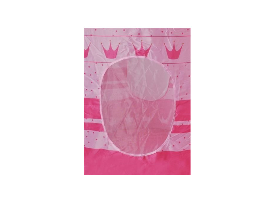 Ružový detský stan