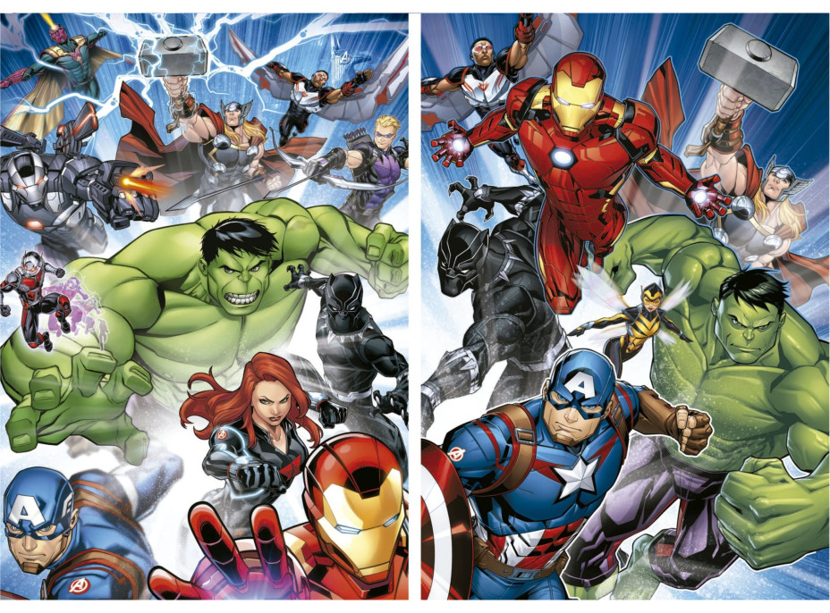 EDUCA Puzzle Avengers 2x100 dielikov