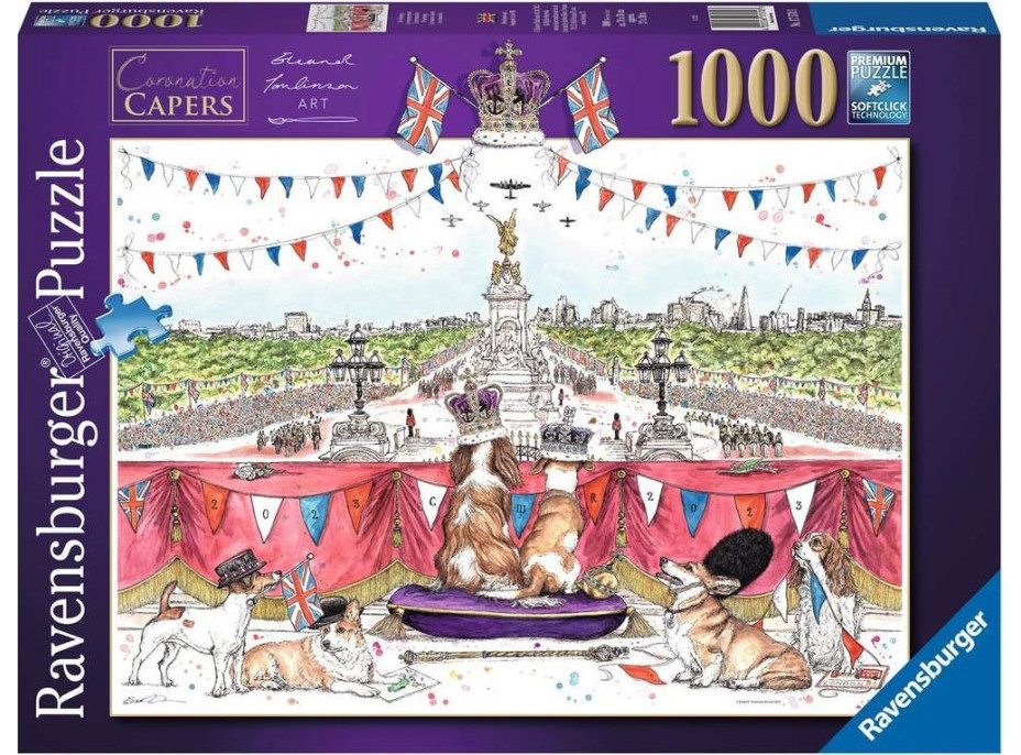 RAVENSBURGER Puzzle Korunovácia 1000 dielikov