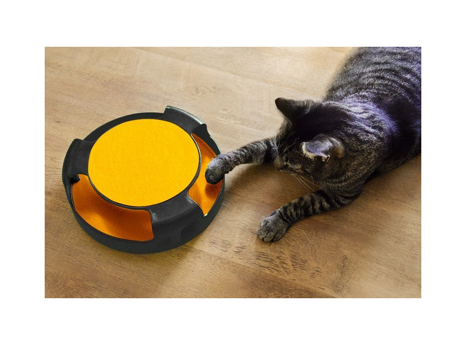 Hračka pre mačku - koliesko s myšou
