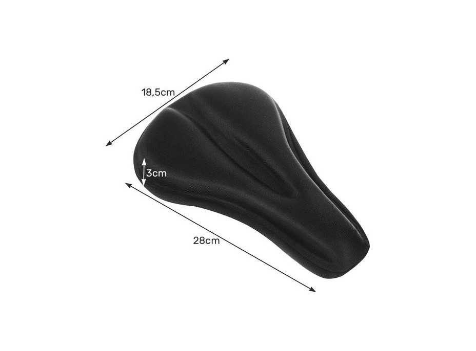 Gélový poťah na sedlo kolesa