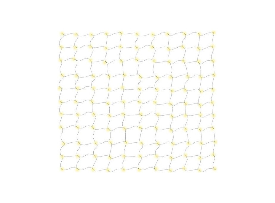 Svetelná sieť 160 LED - teplá biela 31V