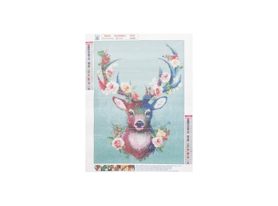 Mozaiková diamantová výšivka H16213 - Jeleň