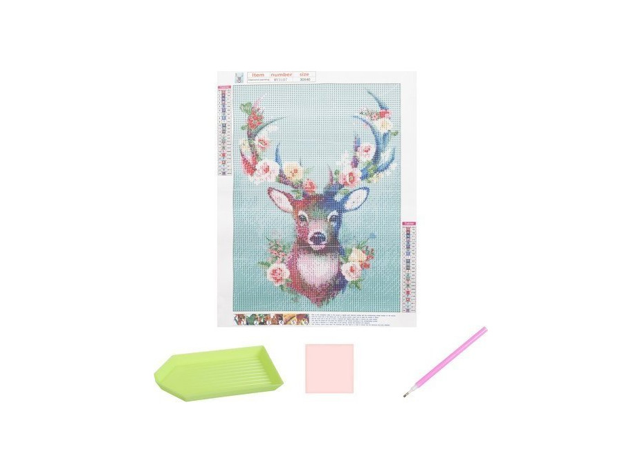 Mozaiková diamantová výšivka H16213 - Jeleň