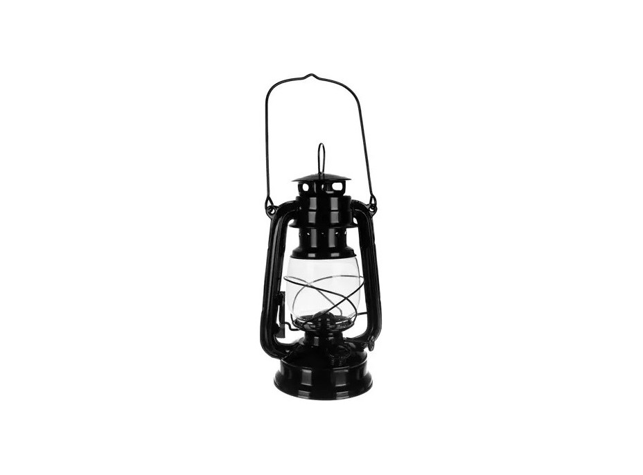 Čierna olejová lampa 24cm