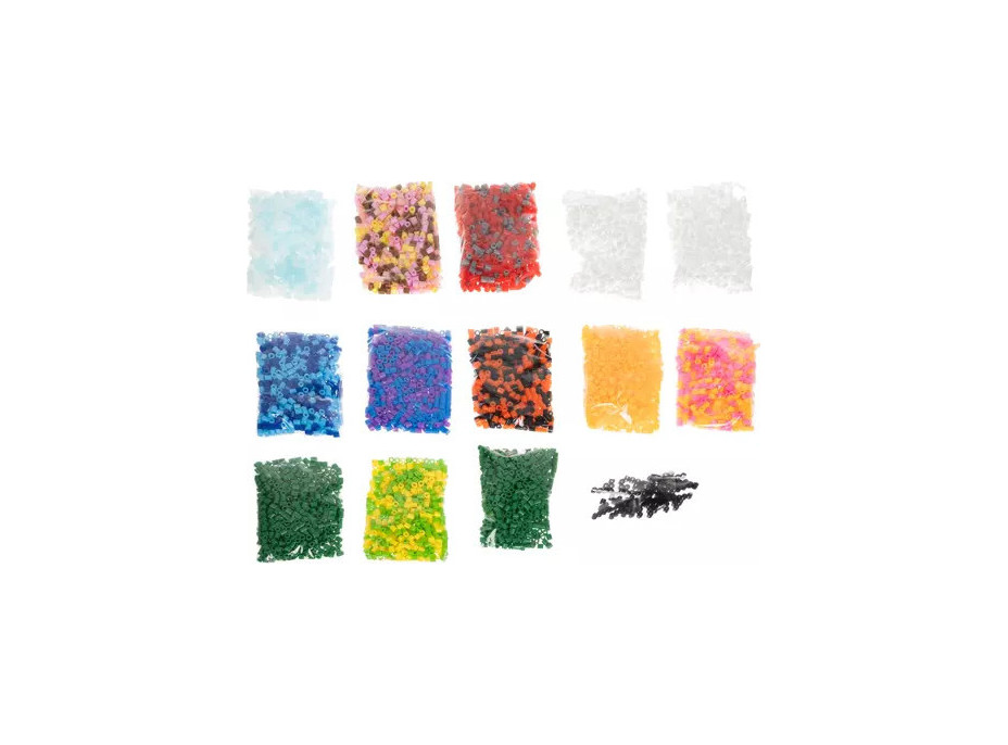 Zažehľovacie korálky - sada 6500 ks + šablóny