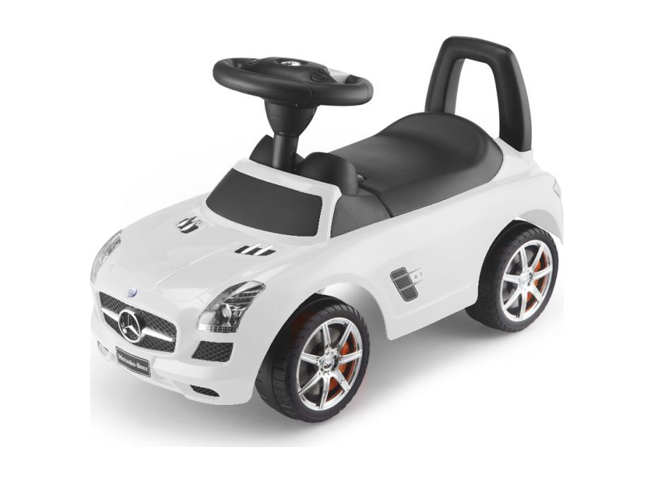 ECOTOYS Odrážadlo so zvukmi Mercedes biely