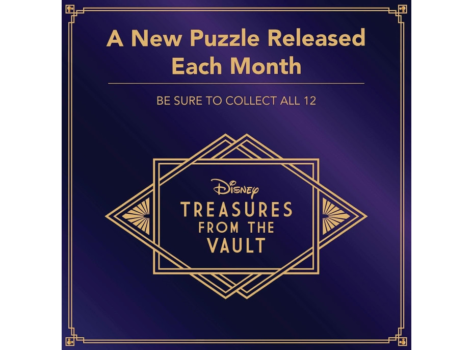 RAVENSBURGER Puzzle Disney poklady z trezoru č.6: Goofy 1000 dielikov