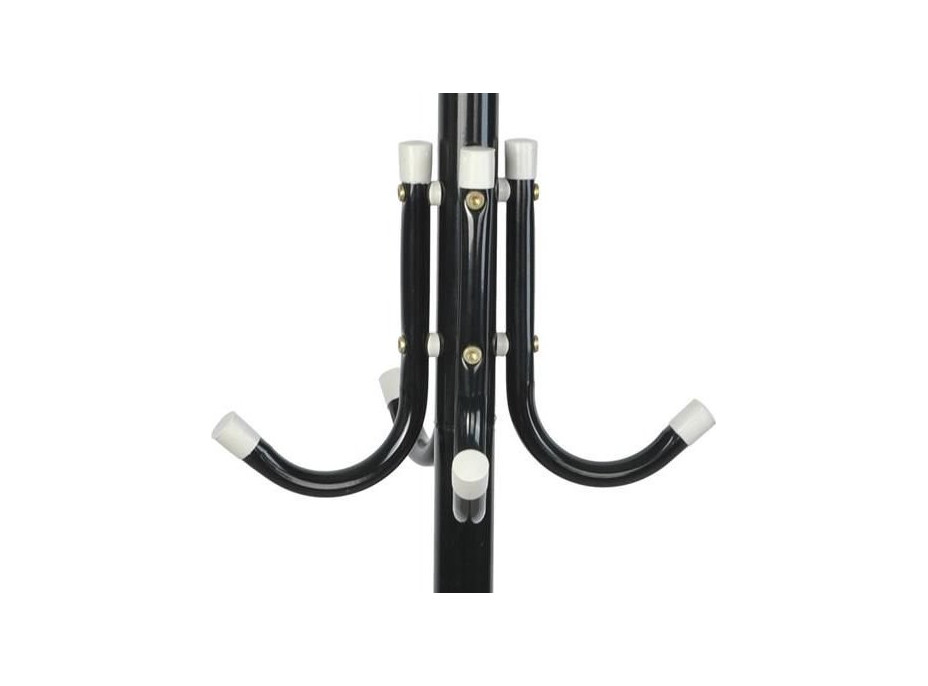 Stojanový vešiak 175 x 42 cm - čierny