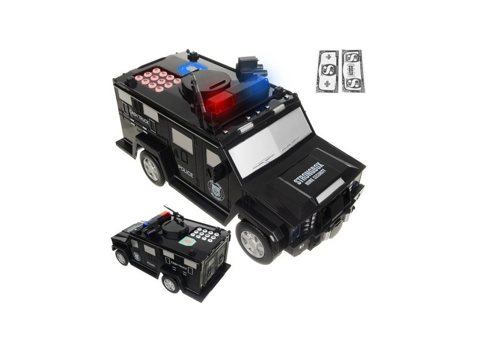 Policajné auto - elektronická pokladnička