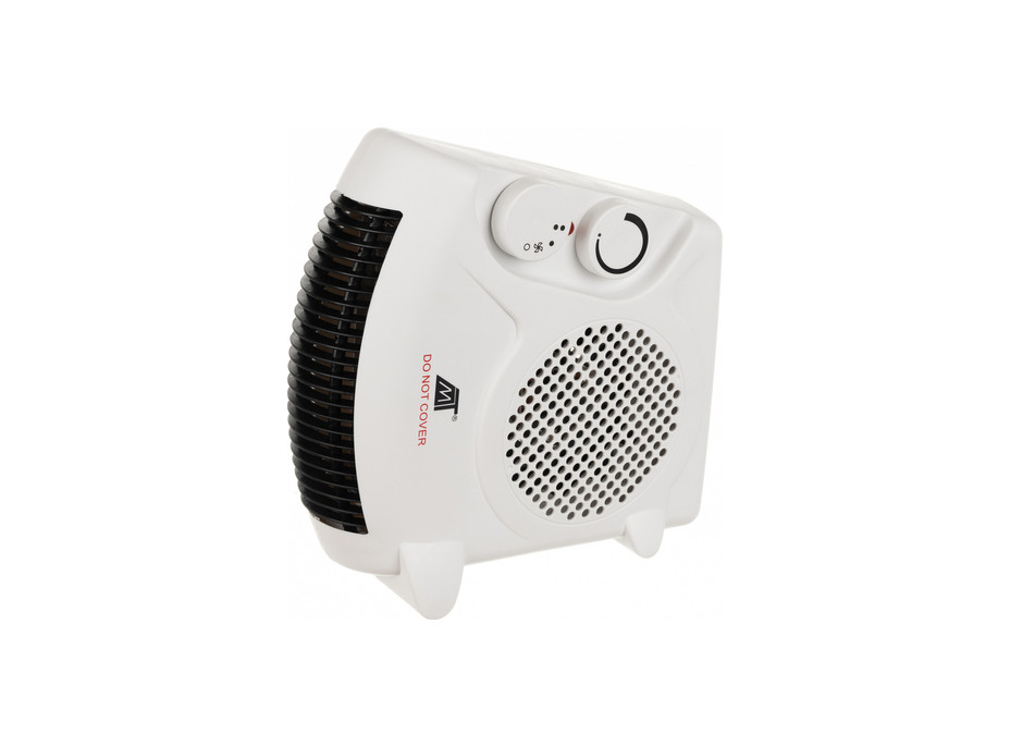 Teplovzdušný ventilátor 2000 W biely