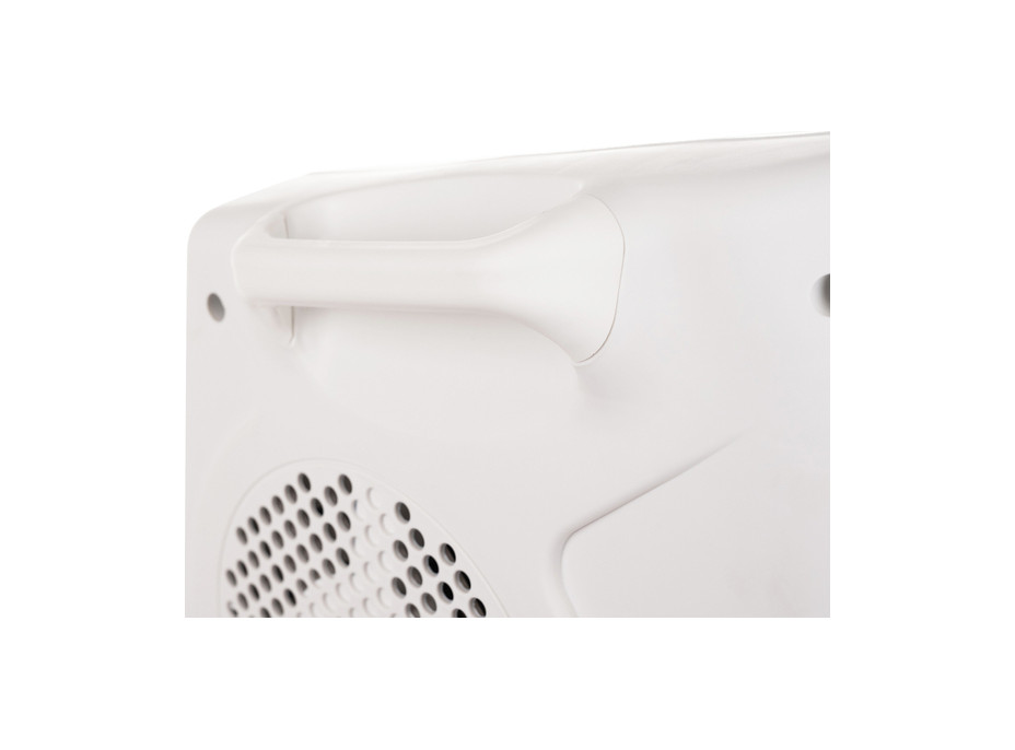 Teplovzdušný ventilátor 2000 W biely