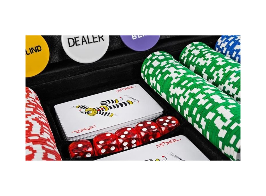 Profesionálny poker set - 500 žetónov