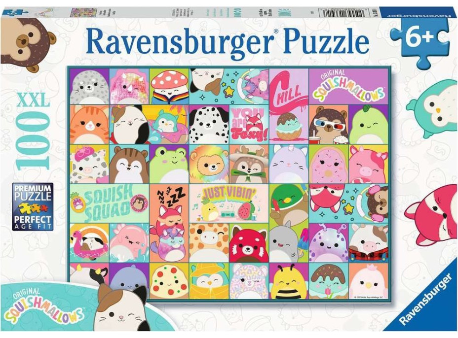 RAVENSBURGER Puzzle Squishmallows XXL 100 dielikov