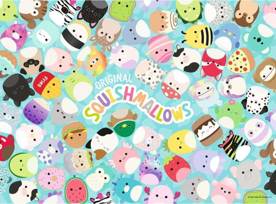 RAVENSBURGER Puzzle Squishmallows XXL 200 dielikov