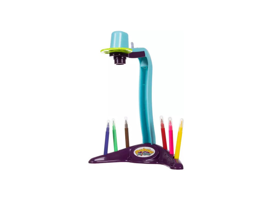 Projektor na kreslenie - tyrkysový