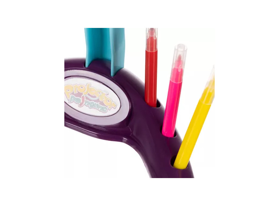 Projektor na kreslenie - tyrkysový