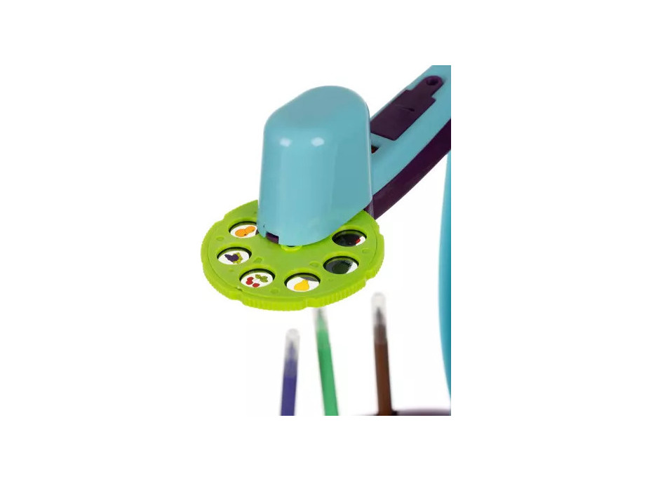 Projektor na kreslenie - tyrkysový