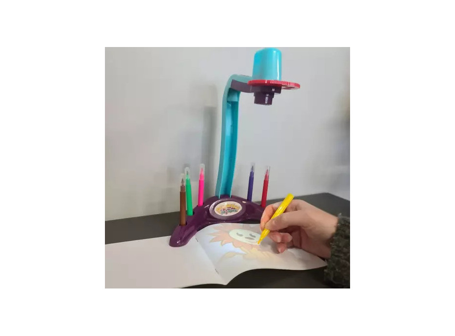 Projektor na kreslenie - tyrkysový