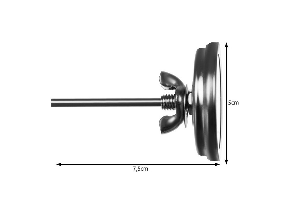 Nerezový teplomer do grilu a udiarne 250 ° C