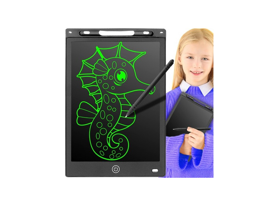 Digitálna LCD tabuľka XL pre kreslenie a písanie 10" - čierna
