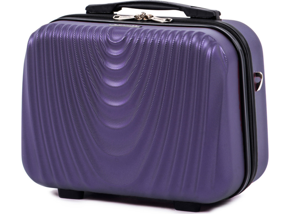 Kozmetický kufrík CADERE - fialový