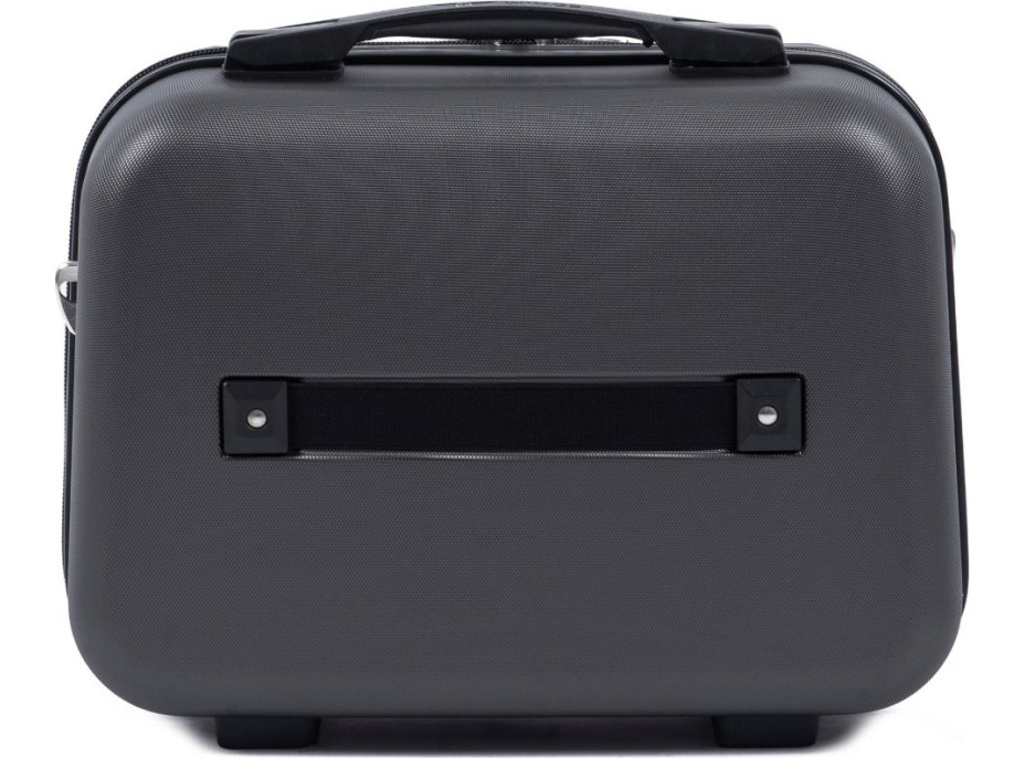 Kozmetický kufrík CADERE - tmavo šedý