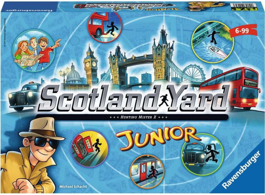 RAVENSBURGER Hra Scotland Yard Junior