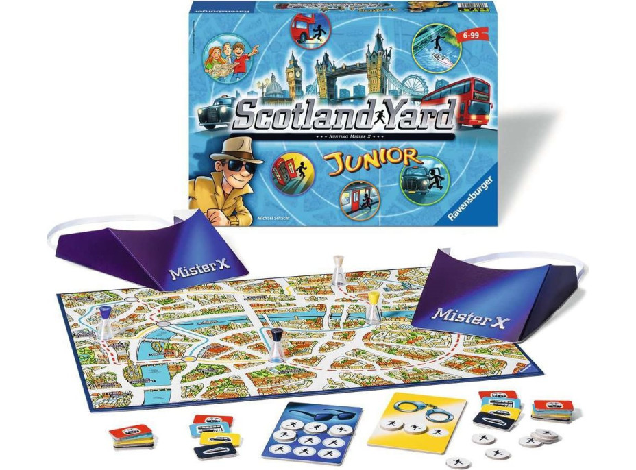 RAVENSBURGER Hra Scotland Yard Junior