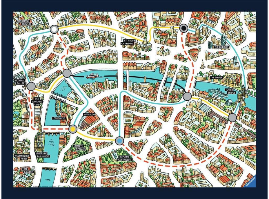 RAVENSBURGER Hra Scotland Yard Junior