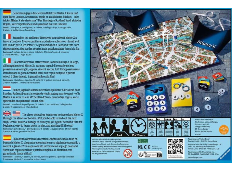 RAVENSBURGER Hra Scotland Yard Junior