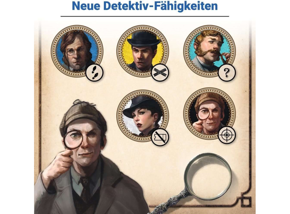 RAVENSBURGER Hra Scotland Yard Sherlock Holmes