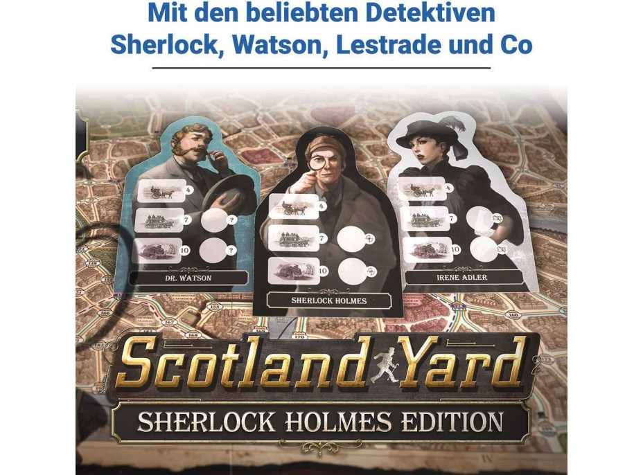 RAVENSBURGER Hra Scotland Yard Sherlock Holmes