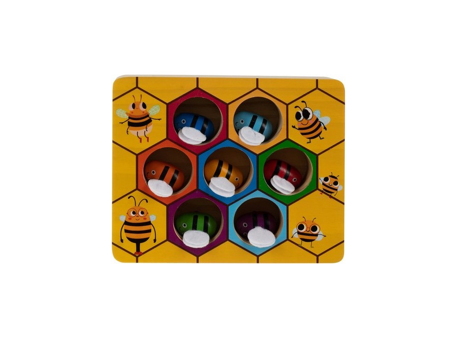 Vzdelávacia hra včelí plástov Montessori