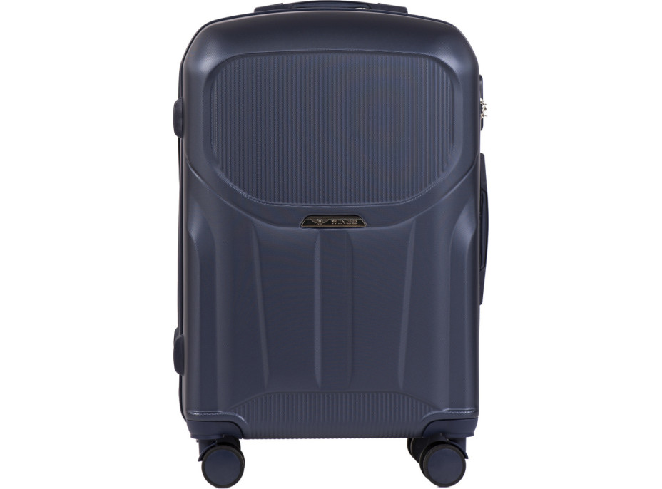 Moderné cestovné kufre MASK - set S+M+L - tmavo modré