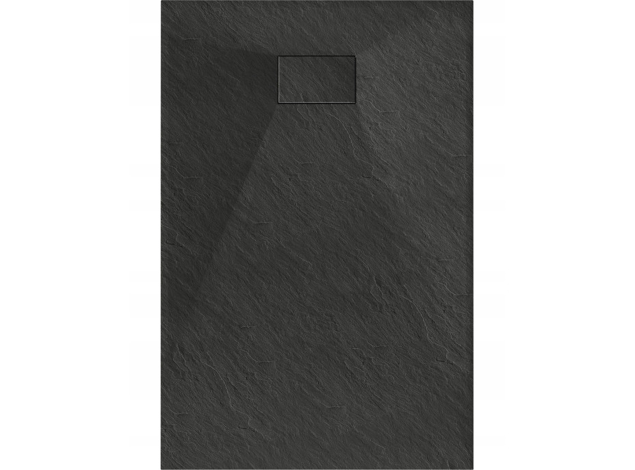 Sprchová SMC vanička MEXEN HUGO 70x100 cm - čierna, 42707010