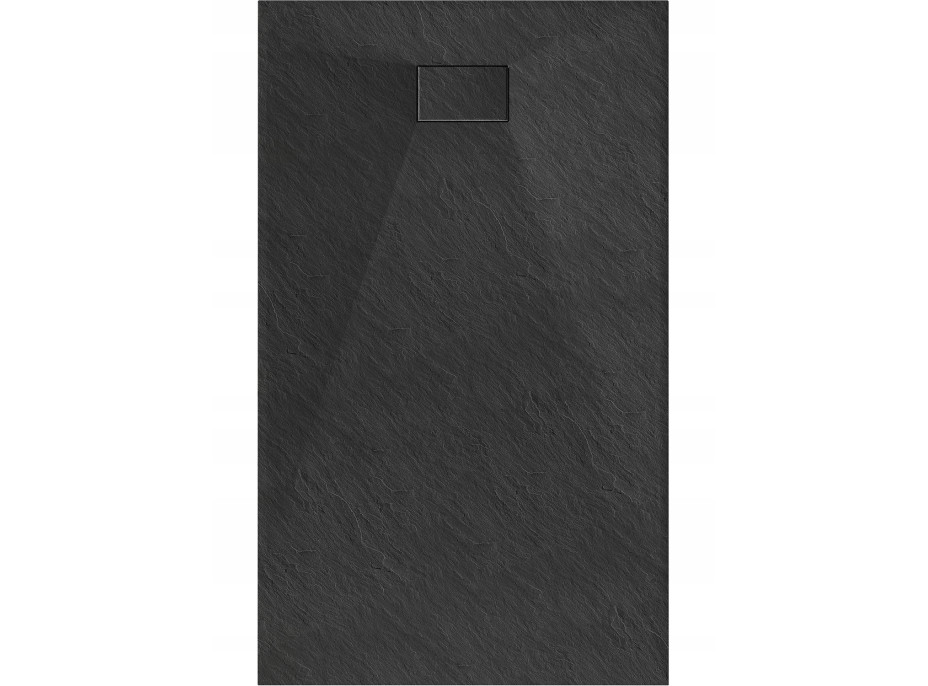 Sprchová SMC vanička MEXEN HUGO 70x160 cm - čierna, 42707016