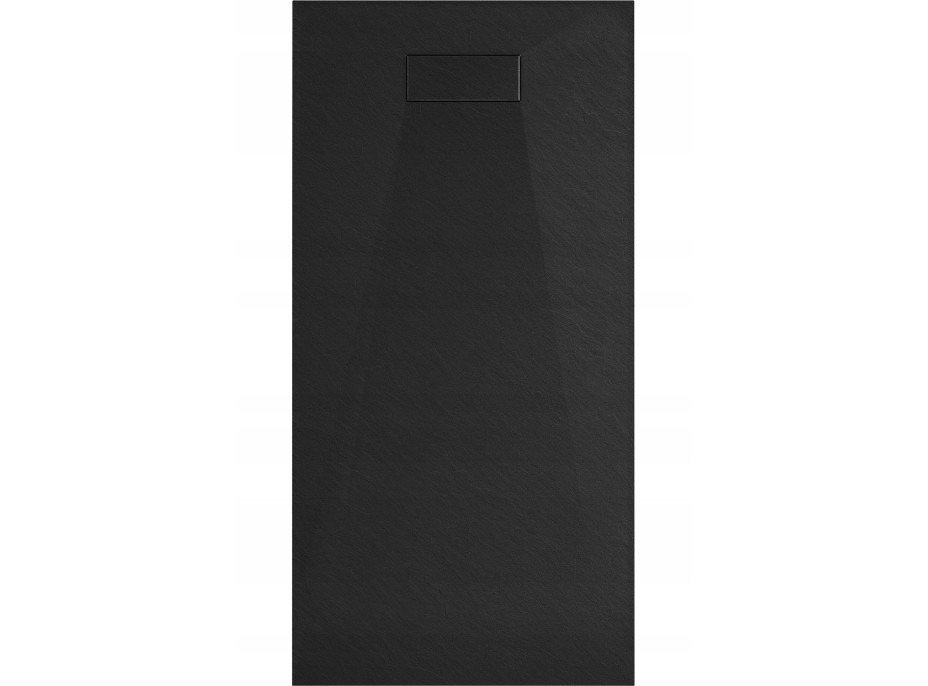 Sprchová SMC vanička MEXEN HUGO 90x150 cm - čierna, 42709015