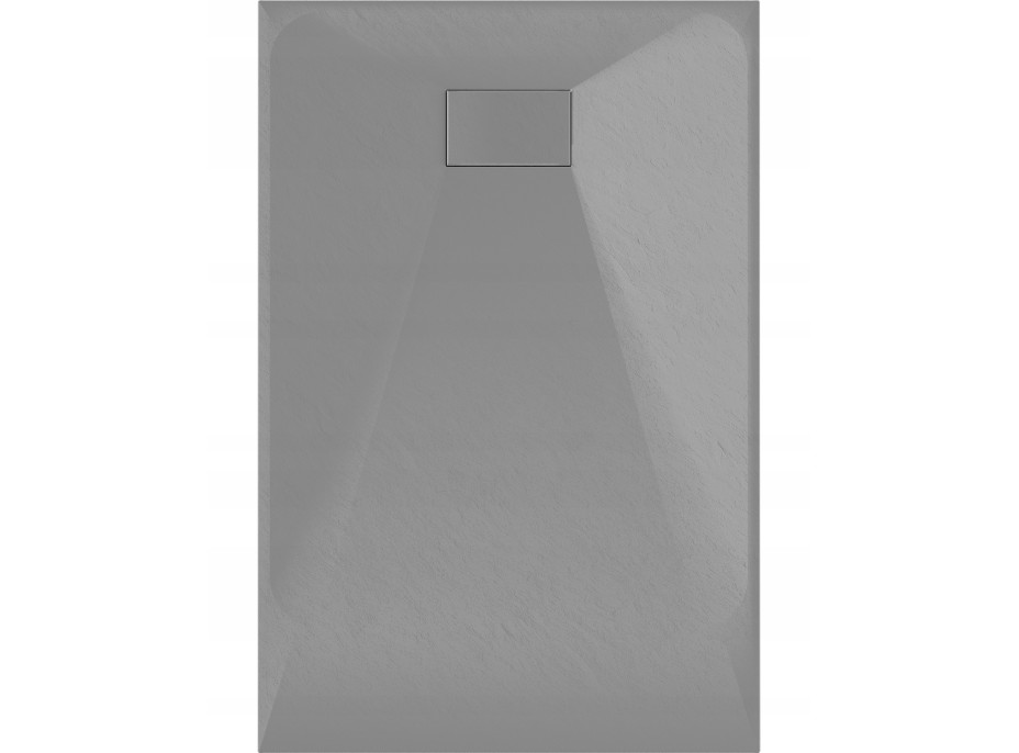 Sprchová SMC vanička MEXEN HUGO 100x200 cm - šedá, 42611020