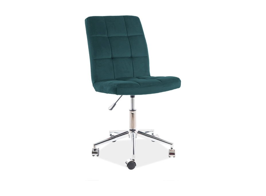 Kancelárska stolička BULL - velvet - smaragdovo zelená