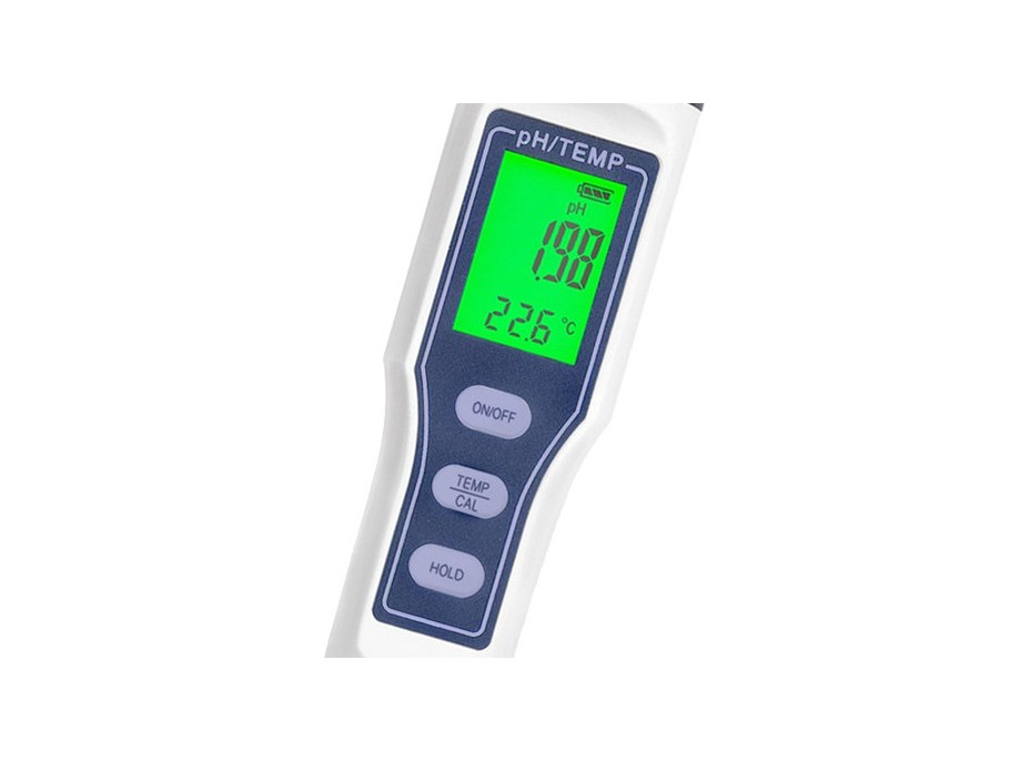 Spoľahlivý tester - merač pH vody