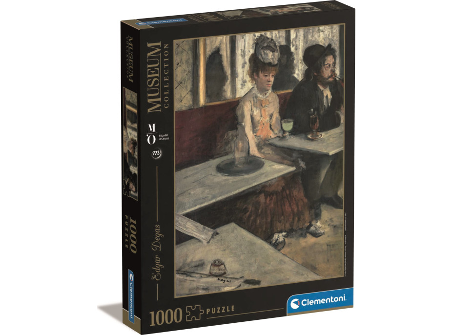 CLEMENTONI Puzzle Museum Collection: V kaviarni 1000 dielikov