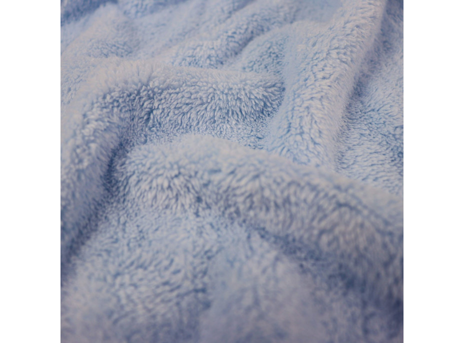 Detský uterák ZAJAČIK 30x30 cm - modrý