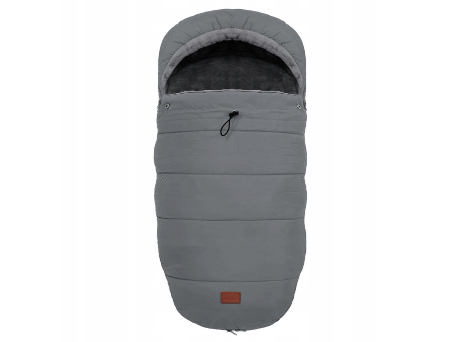 Fusak do kočíka PROTEC - tmavo šedý